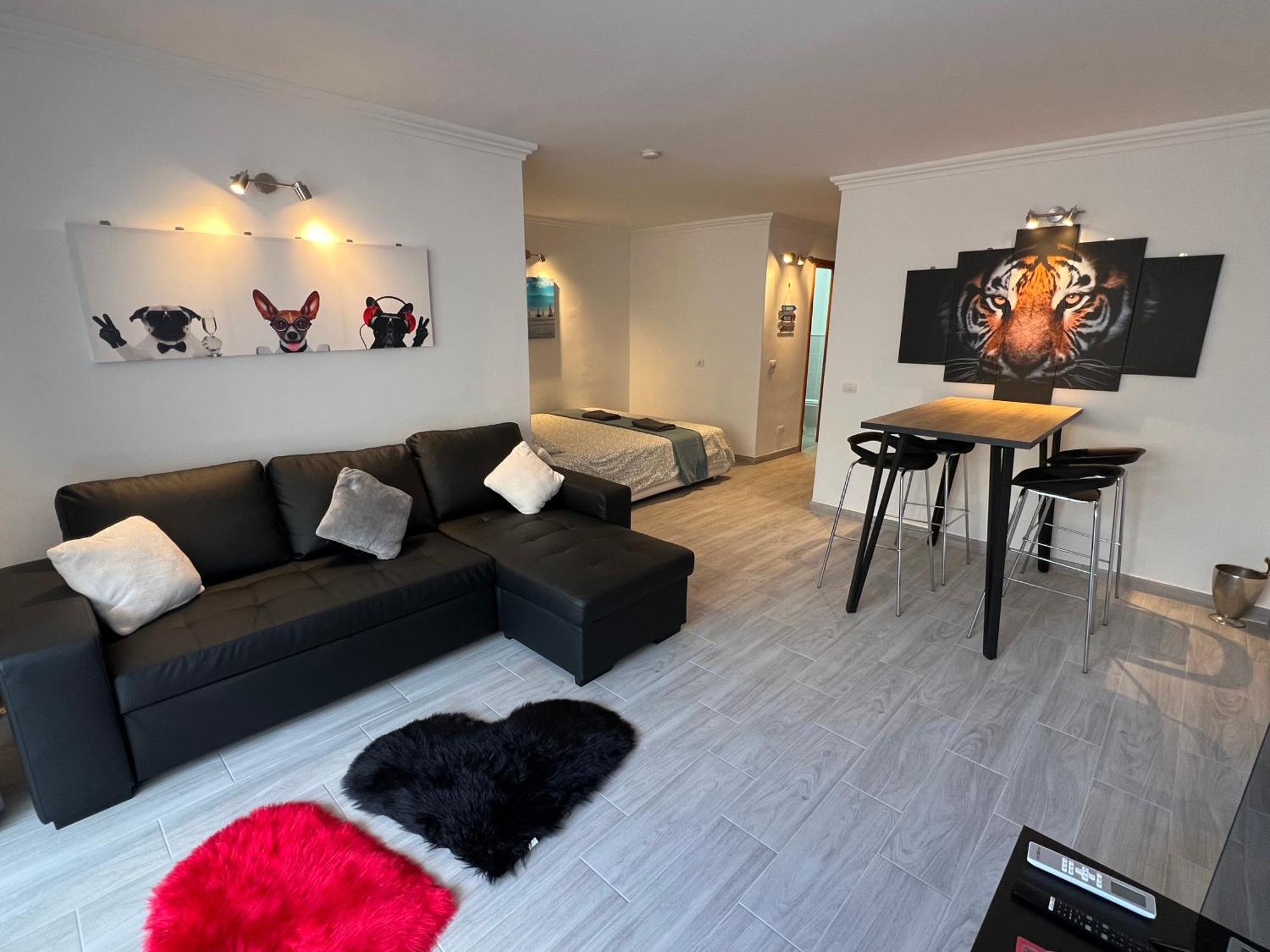 Air Conditioning, Private Parking And Fully Equipped Kitchen In Hotel Room In Golf Del Sur, Tenerife 산미겔데아보나 외부 사진